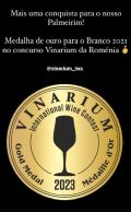 Palmeirim d inglaterra Branco 2021 | Medalha de Ouro | Concurso Vinarum international Wine Contest 2023 na Romenia