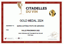 24th Citadelles du Vin | Valle Pradinhos Reserva Tinto | Gold Medal